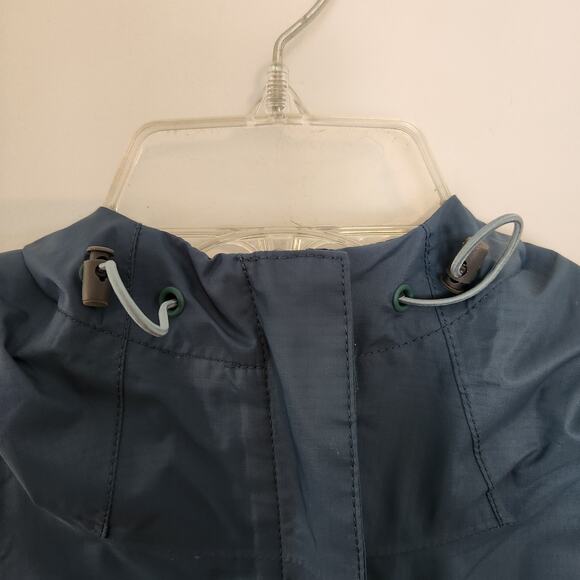 FLAW Outdoor Research Apollo Jacket XL Womens Rain Hooded Full Zip Blue Green - Picture 4 of 16